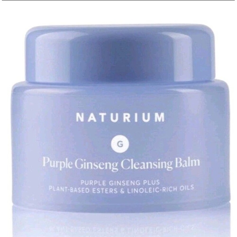 Naturium Purple Ginseng Cleansing Balm 3 oz - NEW Sealed